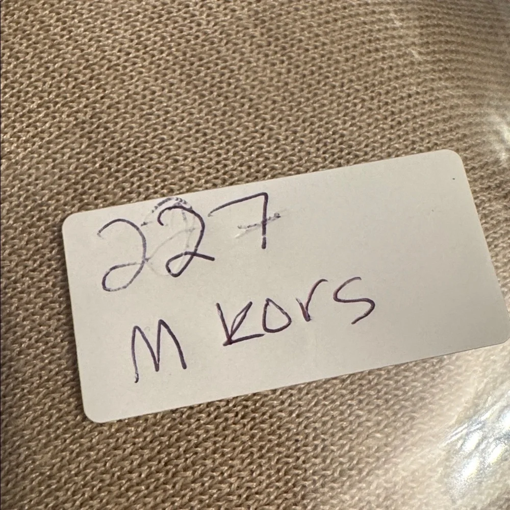 Michael Kors women’s tan or gold, XL, tank top